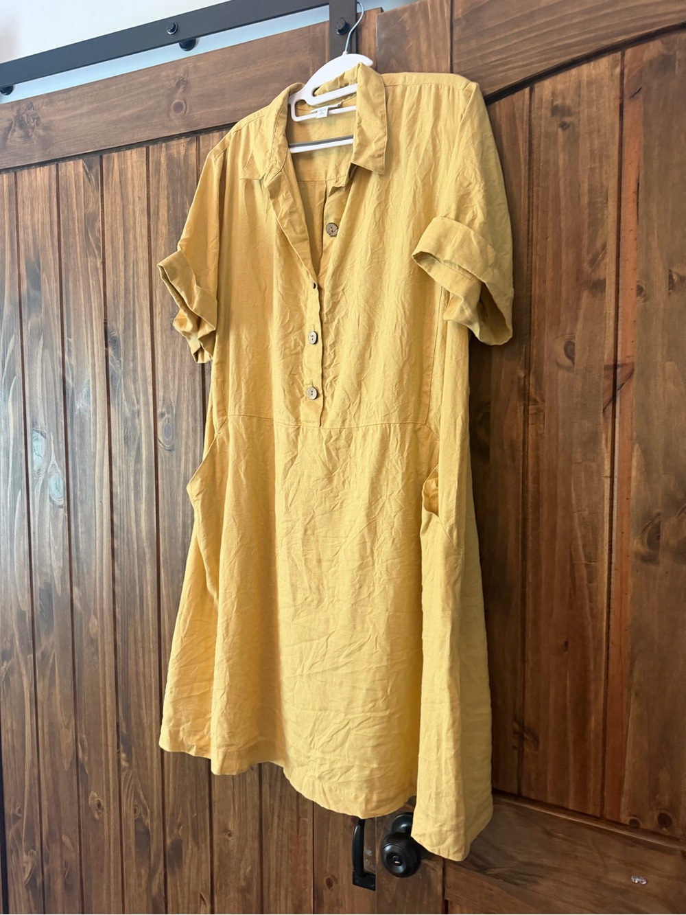 J Jill love linen 100% linen dress - Picture 4 of 12